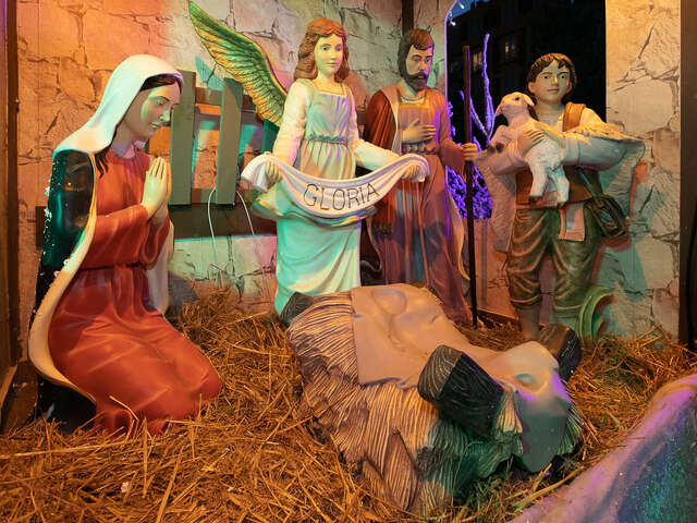 Un Noël à la montagne - Les crèches