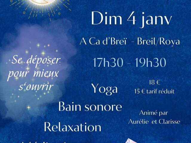 Workshops zu "Zyklus und Harmonie": Die Erholung