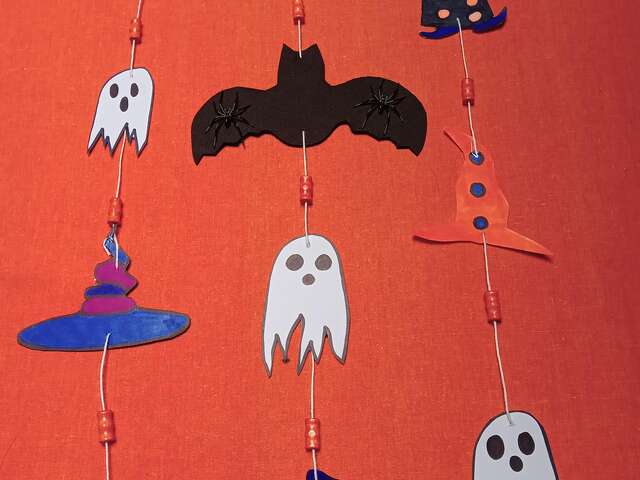 Atelier créatif : Mobiles d'Halloween