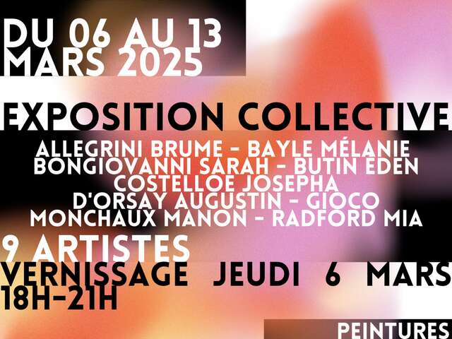 Exposition collective "Le monde et notre imaginaire"