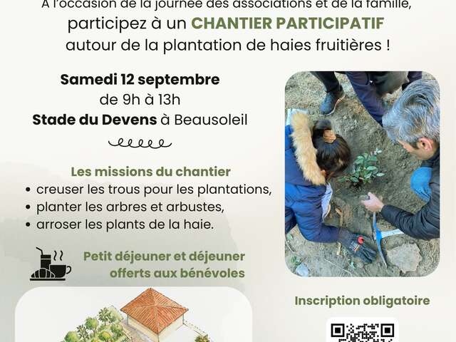 Community Project - Beausoleil, a City That Nourishes: Let's Grow the City Together!