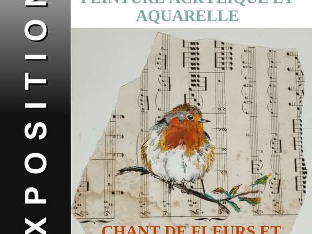 Exposition "Chant de fleurs et champs d'Oiseaux