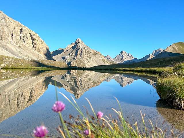 Lac de l'Oronaye et col de Roburent