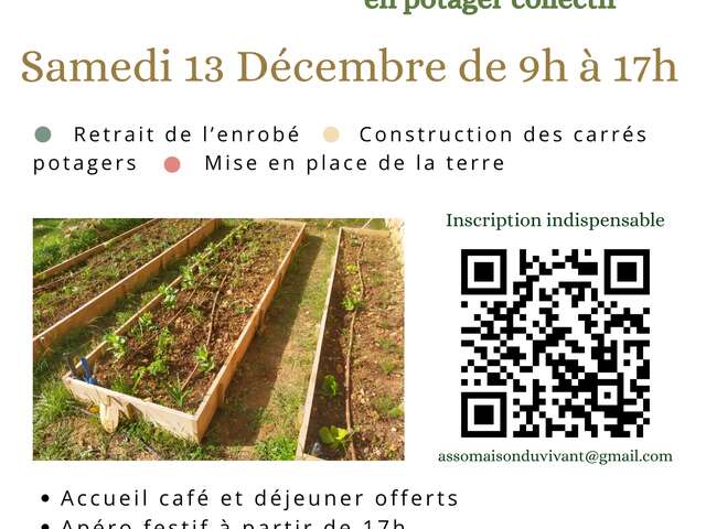 Chantier participatif : transformer le Square Sotchi en jardin potager partagé