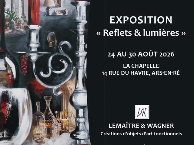 Exposition « Reflets & lumières » - Objets artistiques et sculptures