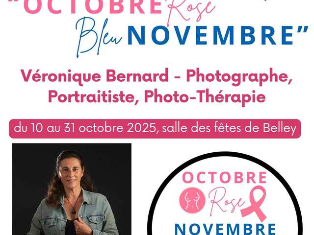 Exposition de photographies "Octobre Rose, Bleu Novembre"