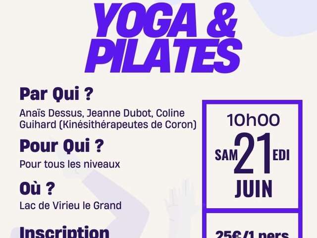 Journée découverte Yoga & Pilates