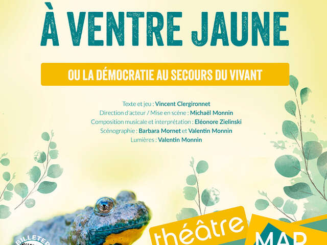 Théâtre au coeur du "Vivant" "Le sonneur à ventre jaune" - Naturoptère