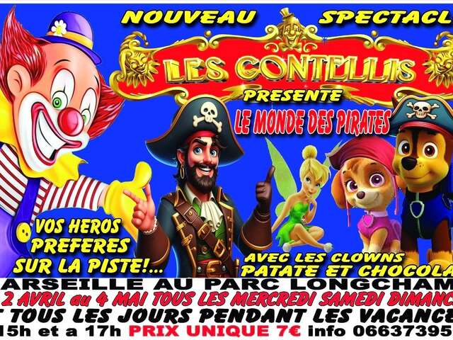 Les Gontellis présentent "le monde des pirates"