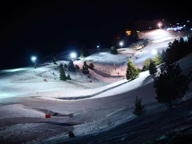 Ski nocturne à Chabanon