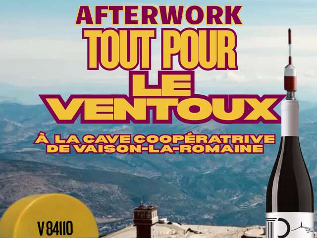Afterwork 'Tout pour le Ventoux' - Cave La Romaine