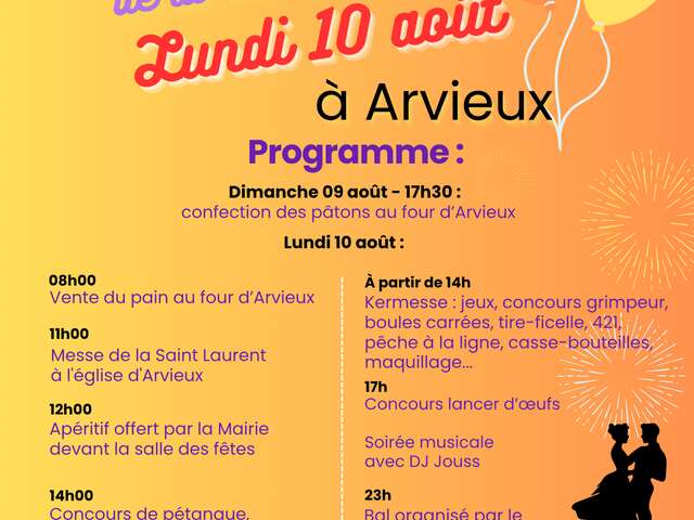 Fête Patronale de la Saint Laurent