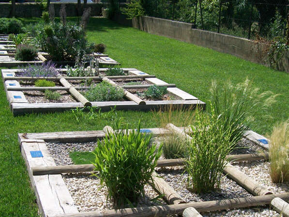 Jardin de la chapelle Notre-Dame des Sept Douleurs