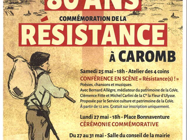 Exposition 1944-2024 80 ans de résistance à Caromb
