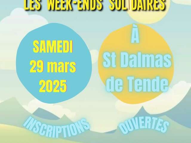 Week-end solidaire à Saint-Dalmas