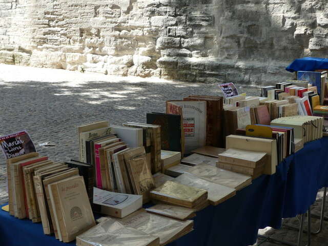 Mercado del libro del Festival de Aviñón