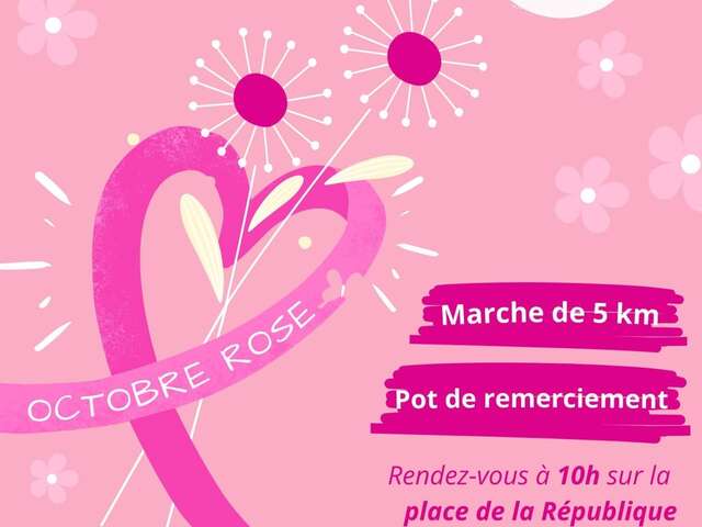 Octobre Rose : La Marche Rose
