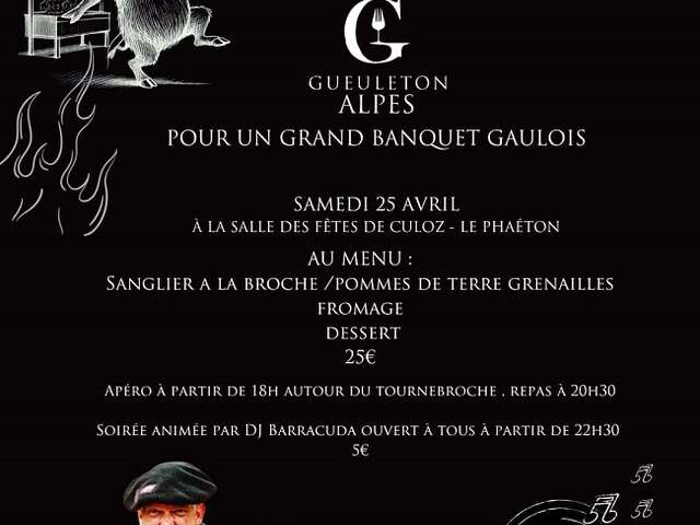 Grand banquet gaulois