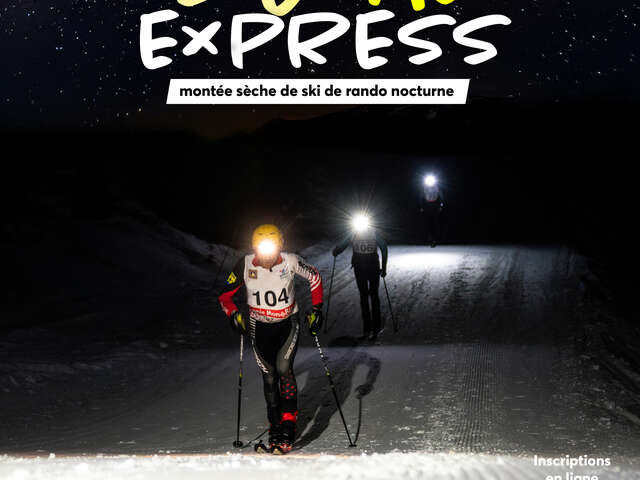 Signal Express : montée sèche de ski de randonnée en nocturne