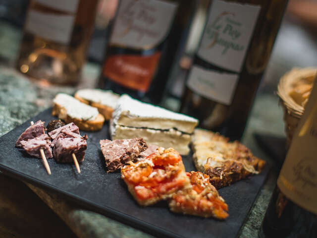 Festival „Ventoux Saveurs“ – Winzer-Apéro auf der Domaine Puy du Maupas