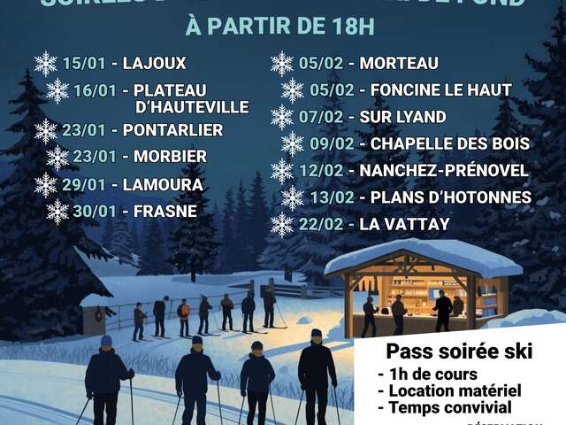 Nordic night aux Plans d'Hotonnes
