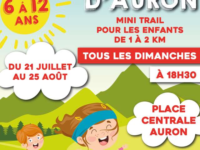 Les foulées d'Auron - Mini trail enfant