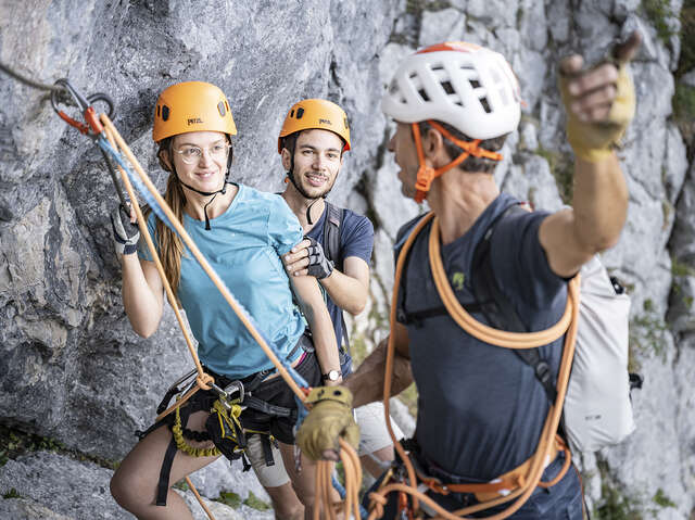 Via Ferrata : séance collective