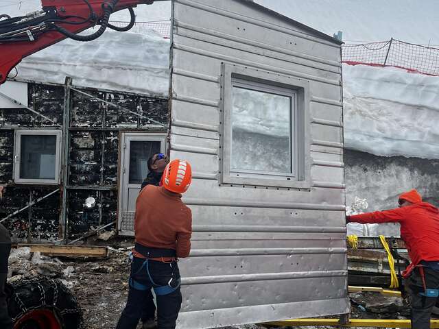 Journées nationales de l'architecture - Conférence "Le démontage du refuge du goûter, un chantier hors norme"