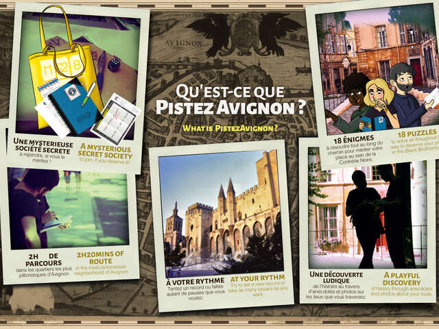 La Confrérie Noire - Parcela cultural en Aviñón