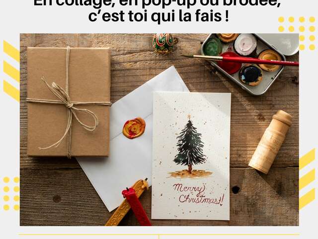 Je crée une carte de voeux