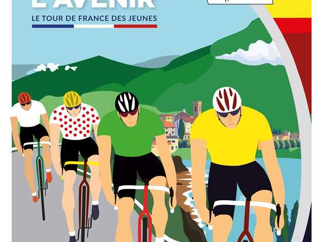 Arrivo di tappa del Tour de l’Avenir (gara ciclistica)