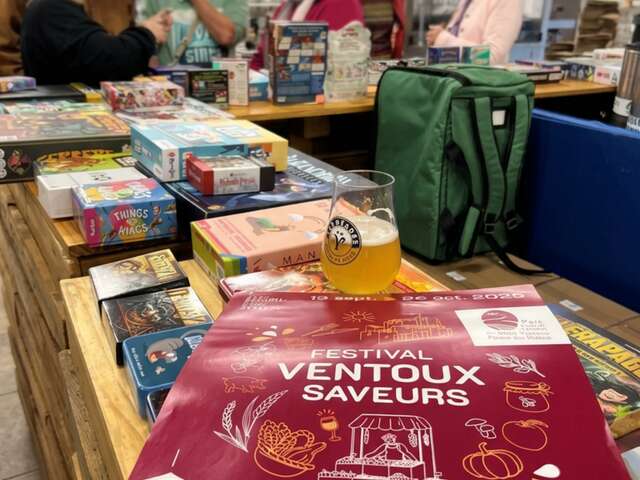 Festival Ventoux Saveurs " Les bières ludiques - soirée jeux aux Dyades" - Ludica Romana