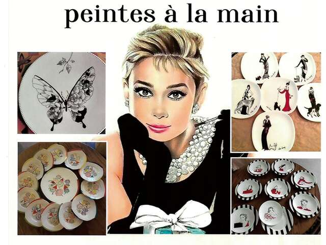 Exposition de porcelaine Sylvie Jeannot