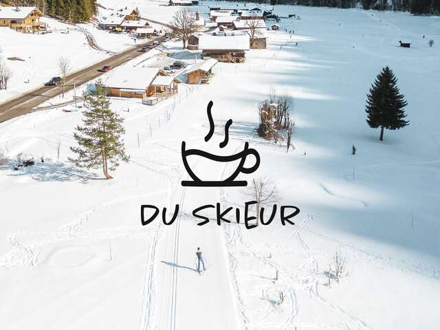 Das Café des Skilangläufers