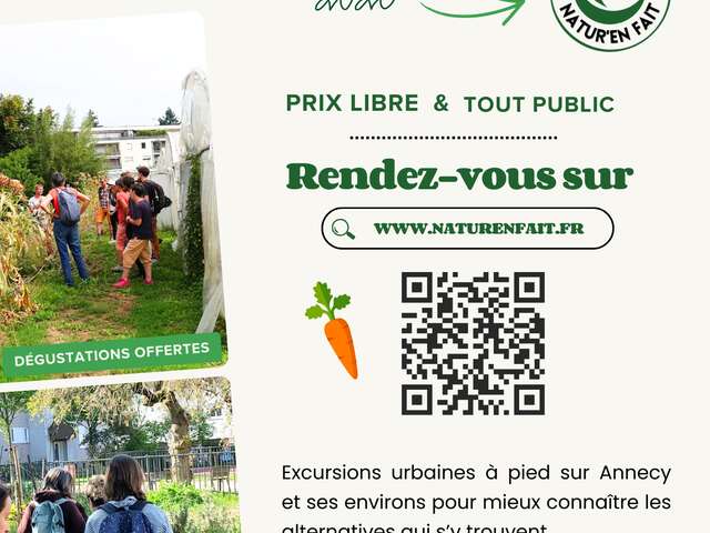 "Balade natur'en fait le 10 mai à Annecy"