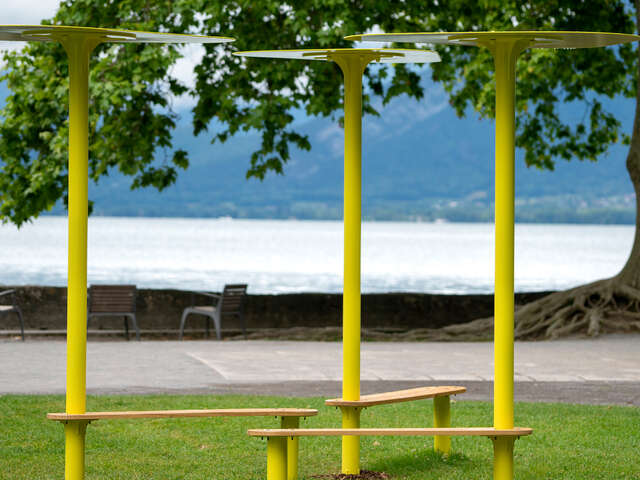 Plante un banc de Tristan Caloni et Adrien Mouginot - Annecy Paysages