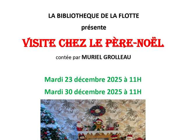 Visit to Father Christmas at the library