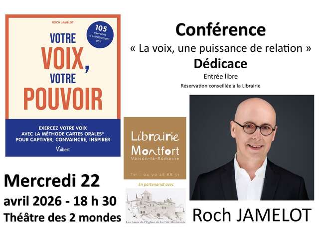 Conferentie en signeersessie met Roch Jamelot