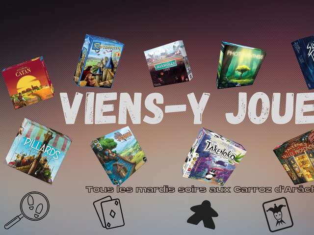 Soirée jeux de société