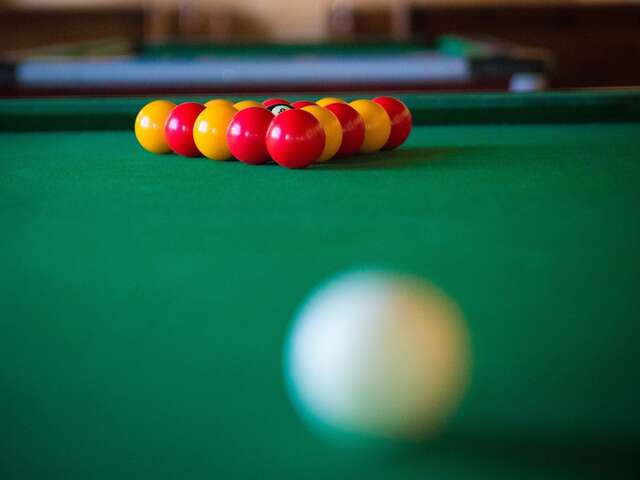 Tournoi de billard au Hangar Games