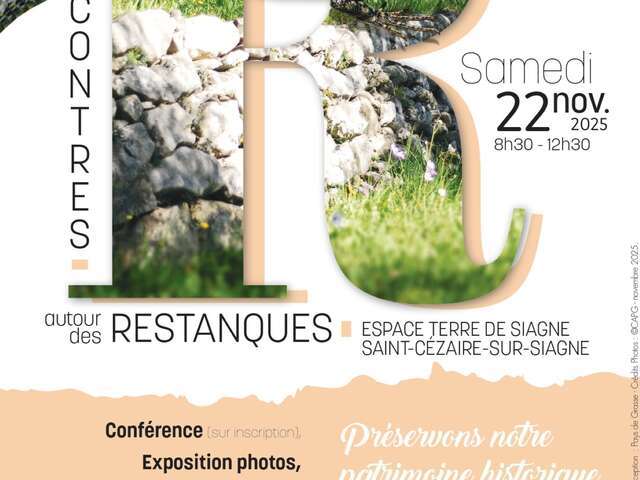 Rencontres autour des Restanques