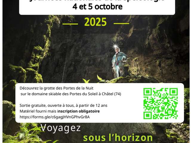 Journées Nationales de la Spéléologie