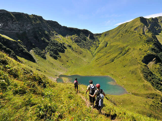 Montée au lac de Tavaneuse