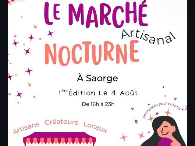 Marché artisanal nocturne