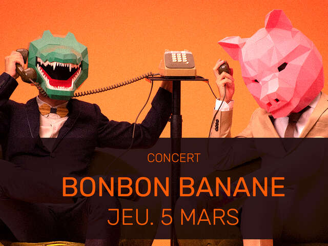 Bonbon Banane im Konzert