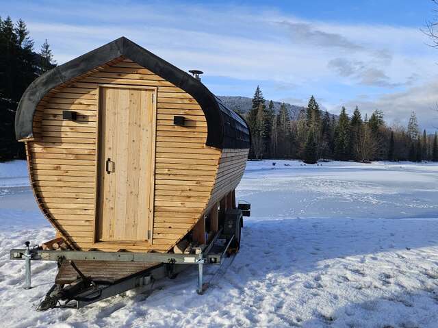 Sauna mobile : Chaleur Des Bois