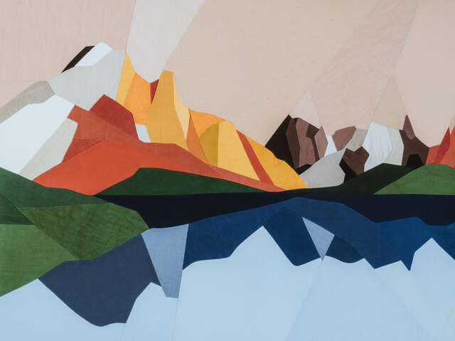 Exposition d'art textile. Madame Fougère.