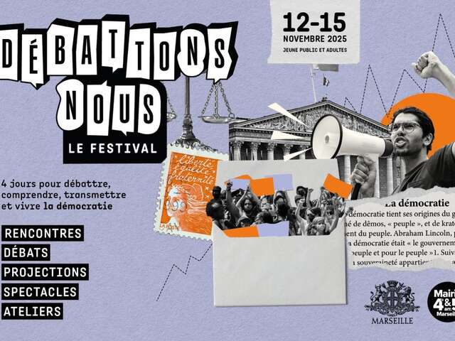 Festival débattons-nous par la mairie du 4è et 5è