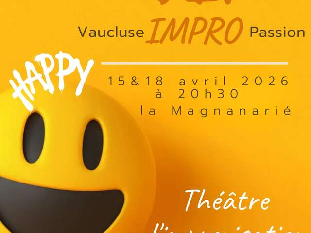 Spectacle d'improvisation théâtrale à la Magnanarié