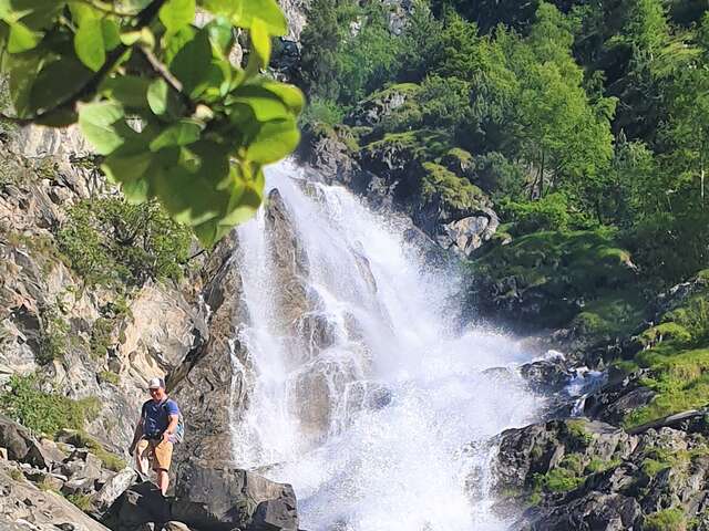 Le Petit Pilier de la cascade - Odile Martin Cocher - Aventure Verticale La Meije